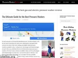 Sites similar to pressurewasherreview.net