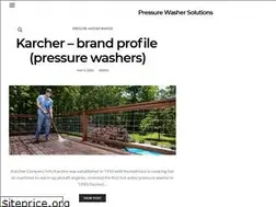 Sites similar to pressurewashersolutions.com