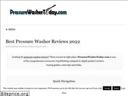 Sites similar to pressurewashertoday.com