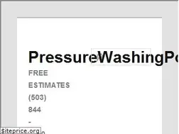 Sites similar to pressurewashingportland.com