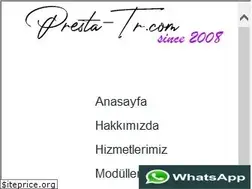 Sites similar to presta-tr.com