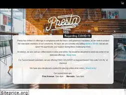 Sites similar to prestacoffee.com