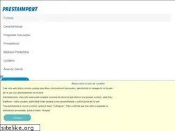 Sites similar to prestaimport.com