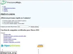 Sites similar to prestamomajo.es
