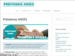 Sites similar to prestamos-anses.org