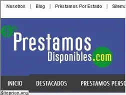 Sites similar to prestamosdisponibles.com