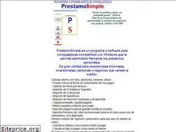 Sites similar to prestamosimple.com