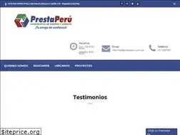 Sites similar to prestaperu.com.pe