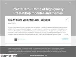 Sites similar to prestashophero.blogspot.com