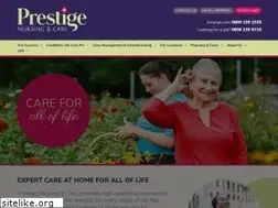 Sites similar to prestige-nursing.co.uk