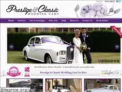 Sites similar to prestigeandclassicweddingcars.co.uk