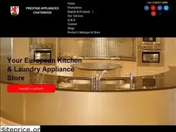 Sites similar to prestigeapplianceschatswood.com.au