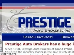 Sites similar to prestigeautobrokers.com