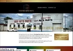 Sites similar to prestigeautoparts.com