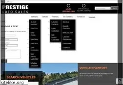 Sites similar to prestigeautosales.com
