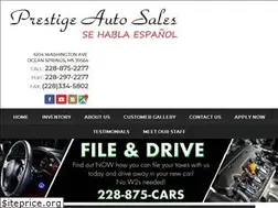Sites similar to prestigeautosales.info