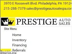 Sites similar to prestigeautosalespa.com