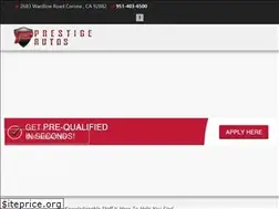 Sites similar to prestigeautoscorona.com