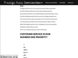 Sites similar to prestigeautoserviceinc.com