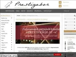 Sites similar to prestigebor.hu