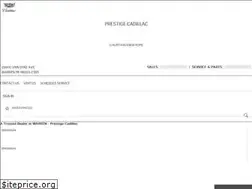 Sites similar to prestigecadillac.com