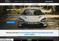 Sites similar to prestigecarhire.co.uk