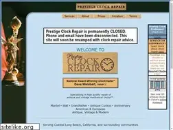 Sites similar to prestigeclockrepair.com