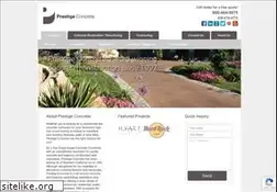 Sites similar to prestigeconcrete.com