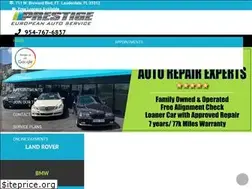 Sites similar to prestigeeuropean.com