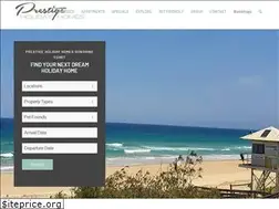 Sites similar to prestigeholidayhomes.com.au
