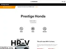 Sites similar to prestigehonda.com.au