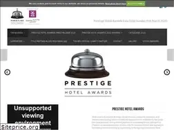 Sites similar to prestigehotelawards.co.uk