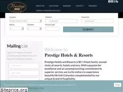 Sites similar to prestigehotelsandresorts.com