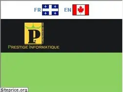 Sites similar to prestigeinformatique.ca