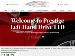 Sites similar to prestigelefthanddriveltd.co.uk