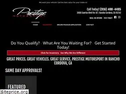 Sites similar to prestigemotorsport.com