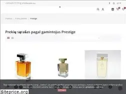 Sites similar to prestigeparfums.lt