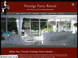 Sites similar to prestigepartyrental.com