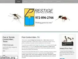 Sites similar to prestigepestservices.com