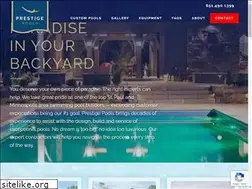 Sites similar to prestigepools.com