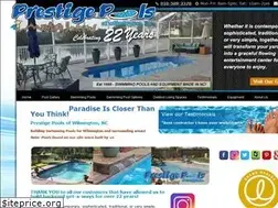 Sites similar to prestigepoolsofwilmington.com