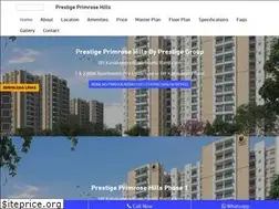 Sites similar to prestigeprimrosehills.gen.in
