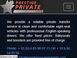 Sites similar to prestigeprivatetransfer.com