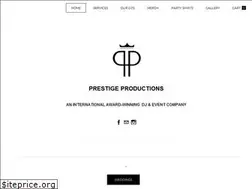 Sites similar to prestigeproductions.org