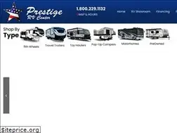 Sites similar to prestigervcenter.com
