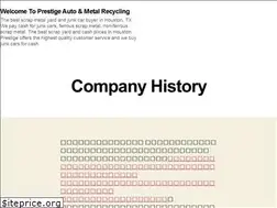 Sites similar to prestigescrapmetal.com