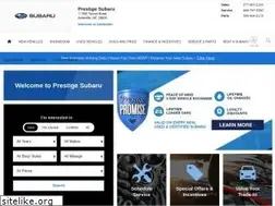 Sites similar to prestigesubaru.com