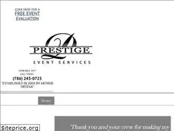 Sites similar to prestigetents.com