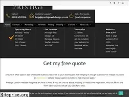Sites similar to prestigewebdesign.co.uk