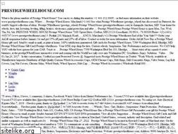 Sites similar to prestigewheelhouse.com
